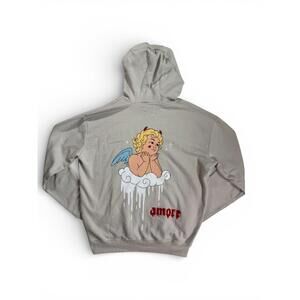 Prime Essential  Men's Hoodie Graphic Hoodie Cupid "Amore" Size Medium